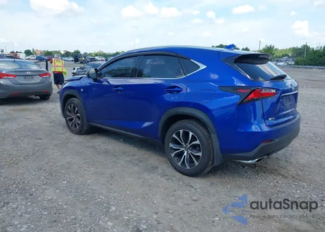 2015 Lexus Nx 200T z USA, uszkodzony, nr VIN JTJBARBZ6F2012198